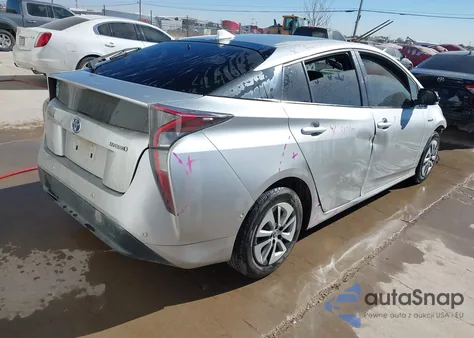 2018 Toyota Prius Two from USA, damaged, VIN JTDKBRFU0J3584014